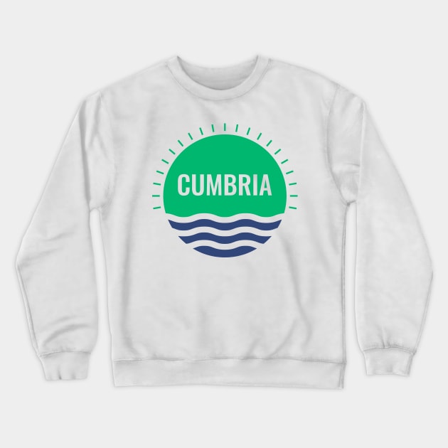 Cumbria Crewneck Sweatshirt by CumbriaGuru